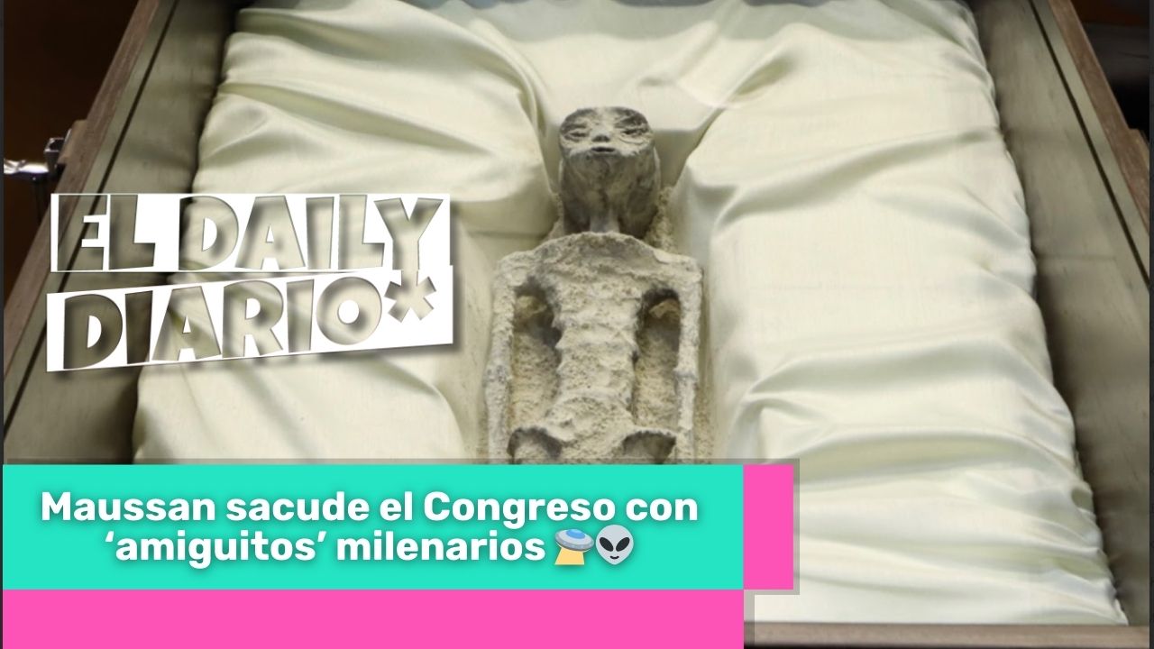 Lee más sobre el artículo Maussan sacude el Congreso con ‘amiguitos’ milenarios 🛸👽