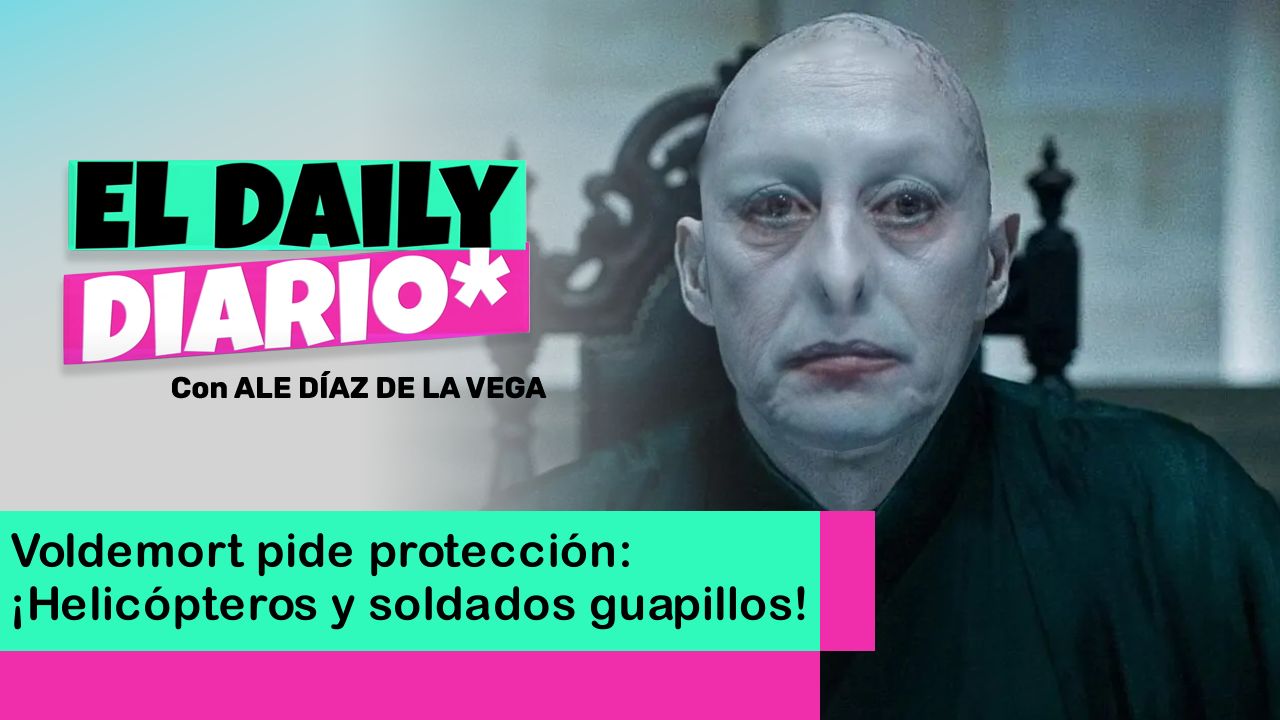 Lee más sobre el artículo Voldemort pide protección: ¡Helicópteros y soldados guapillos!