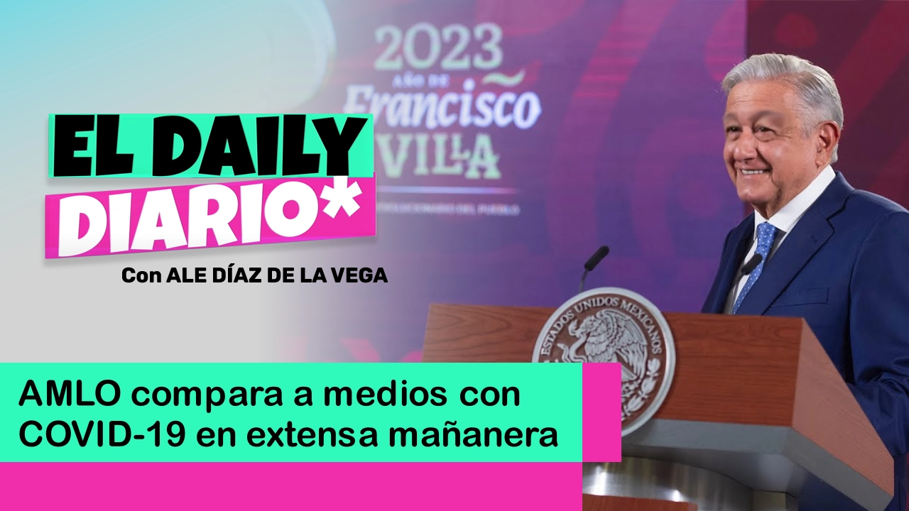 Lee más sobre el artículo AMLO compara a medios con COVID-19 en extensa mañanera