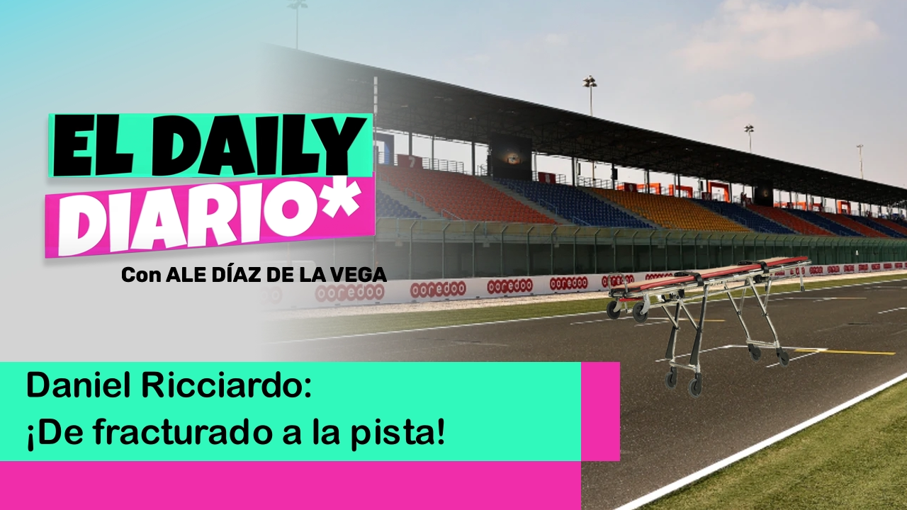 Lee más sobre el artículo Daniel Ricciardo: ¡De fracturado a la pista!