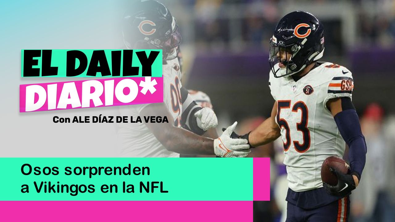 Lee más sobre el artículo Osos sorprenden a Vikingos en la NFL