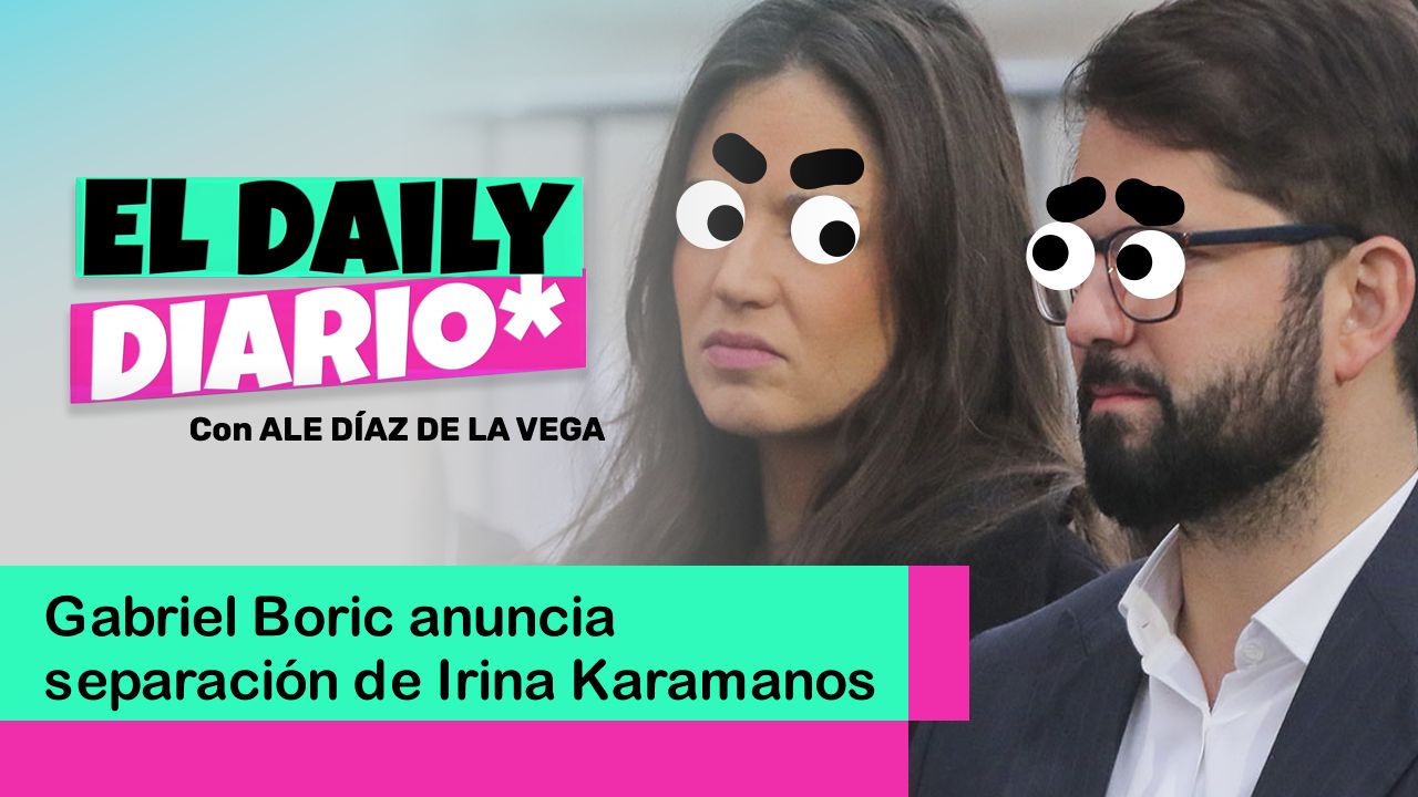 Lee más sobre el artículo Gabriel Boric anuncia separación de Irina Karamanos