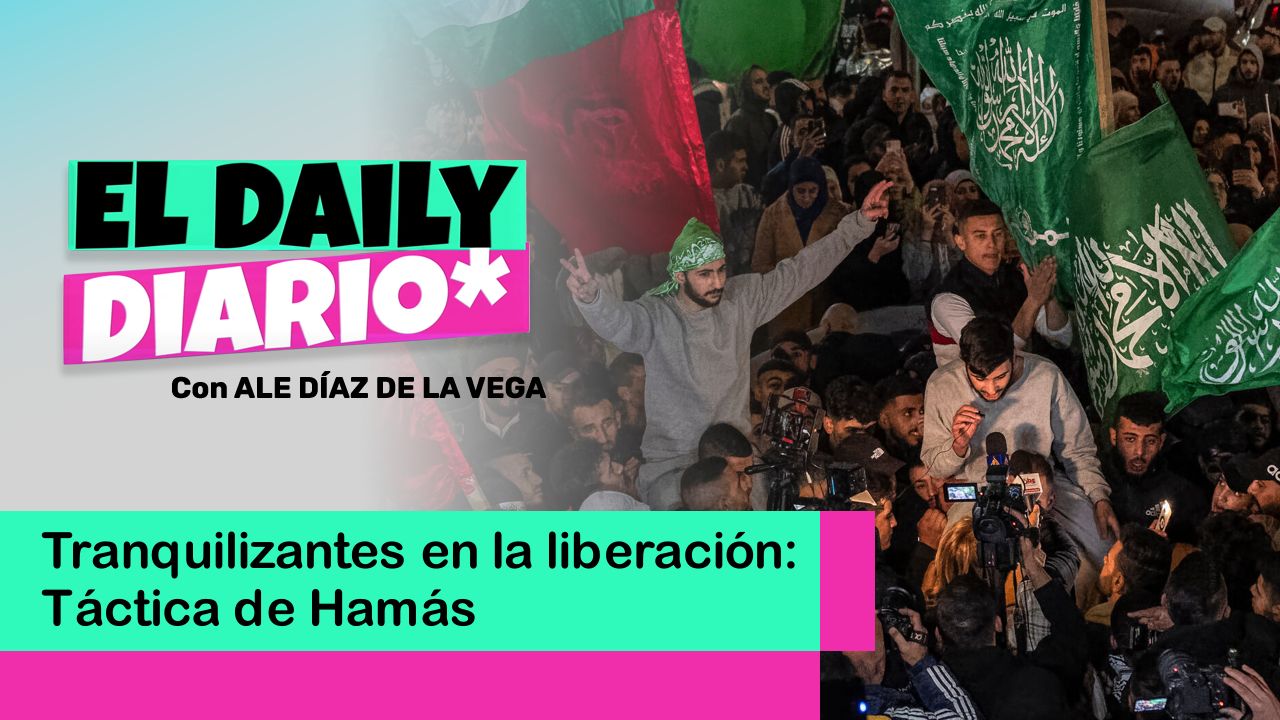 Lee más sobre el artículo Tranquilizantes en la Liberación: Táctica de Hamás