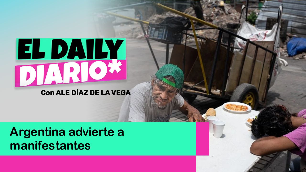 Lee más sobre el artículo Argentina advierte a manifestantes: riesgo de perder ayudas
