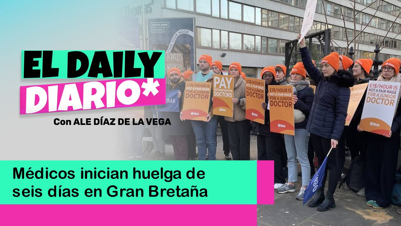 Lee más sobre el artículo Médicos inician huelga de seis días en Gran Bretaña