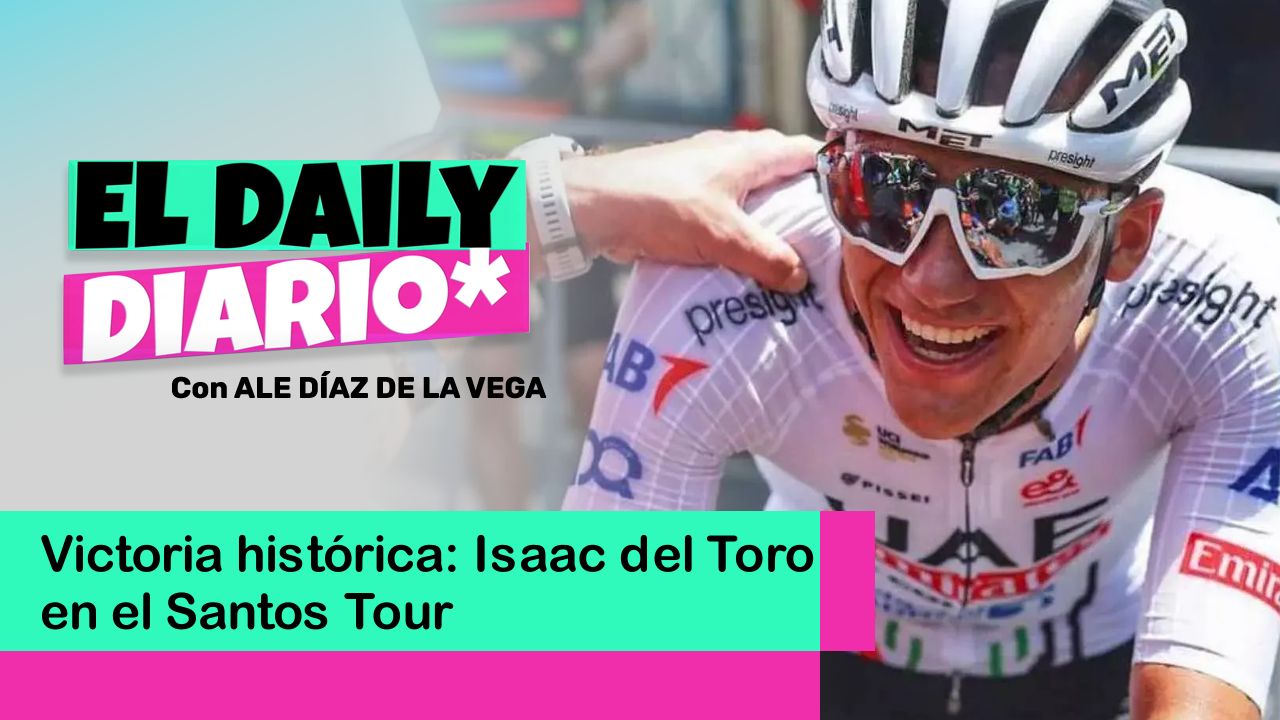 Lee más sobre el artículo Victoria histórica: Isaac del Toro en el Santos Tour