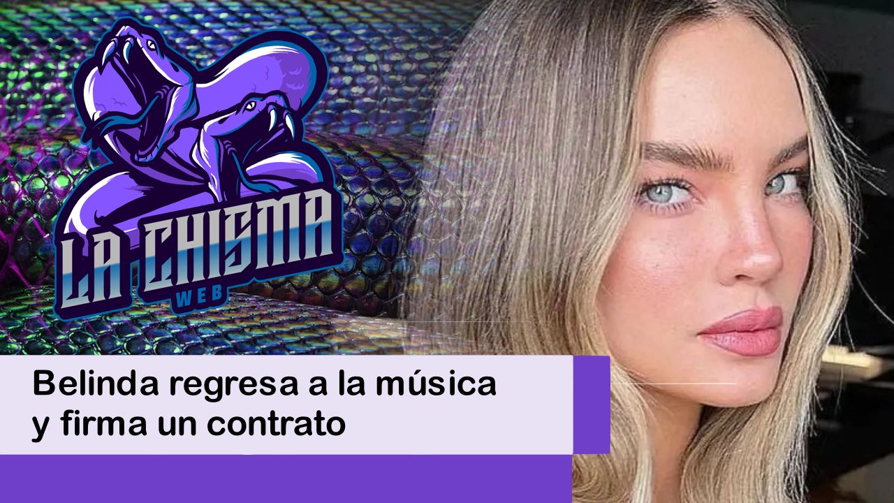 Lee más sobre el artículo Belinda regresa a la música y firma un contrato
