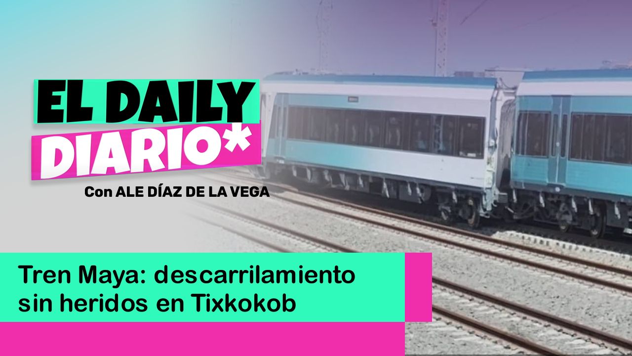 Lee más sobre el artículo Tren Maya: descarrilamiento sin heridos en Tixkokob