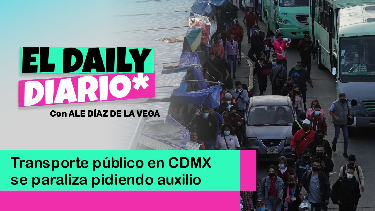 Lee más sobre el artículo Transporte público en CDMX se paraliza pidiendo auxilio